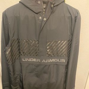 under armor quarter zip wind breaker